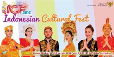 Bakıda İndoneziya Mədəniyyət Festivalı keçiriləcək