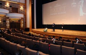 Nizami Kino Mərkəzində “Balet, ömrüm mənim” filmi təqdim olunub