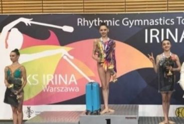 Bədii gimnastlarımız “İrina Cup” turnirində 2 gümüş medal qazanıblar