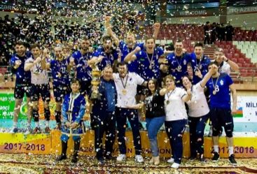 “Lokomotiv” voleybol klubu Azərbaycan Super Liqasının qalibi olub