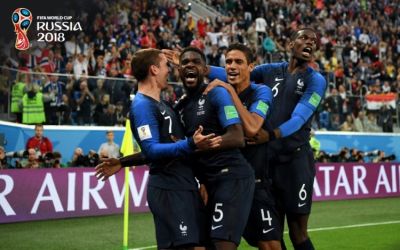 "Rusiya 2018": Fransa millisi tarixində üçüncü dəfə finala yüksəlib