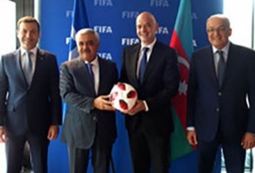 AFFA rəhbərliyi FIFA prezidenti ilə görüşüb