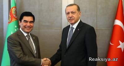 Türkiyə və Türkmənistan liderləri görüşdü