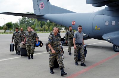 Türkiyə hərbçiləri Bakıya gəldi