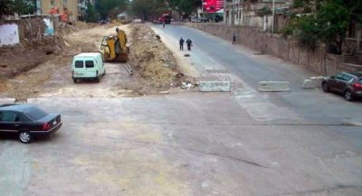 Bakının bu küçəsi bağlandı