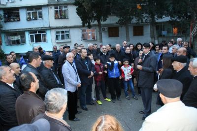 Fuad Muradov Xətai seçiciləri ilə görüşlərini davam etdirir - FOTOLAR