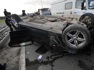 Bakıda 10 ayın yol qəzaları - 187 ölü, 728 yaralı