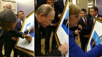 G-20 liderləri ailə fotosunu imzaladı