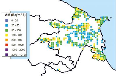 Azərbaycan Avropanın radon qazı xəritəsinə daxil edildi