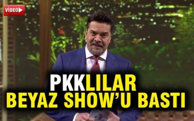 “Beyaz Show” yarımçıq kəsildi - PKK təxribatına görə - VİDEO