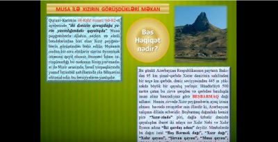 “Quran” ayələrində “Azərbaycan” adı keçirmi? - VİDEO