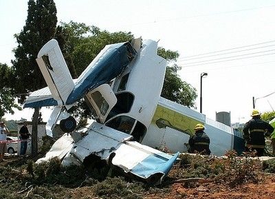 Təyyarə qəzaya uğrayıb, ölənlər var