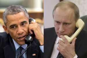 Putinlə Obama arasında telefon danışığı olub