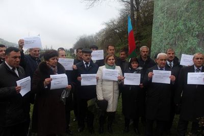 Beynəlxalq Forumun nümayəndələri Quba Soyqırımı Memorial Kompleksini ziyarət ediblər - VİDEO - FOTOLAR