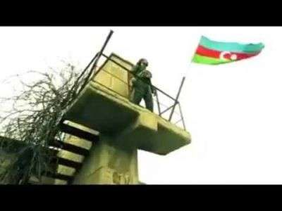 Azərbaycan bayrağının Seysulana sancıldığı an - VİDEO