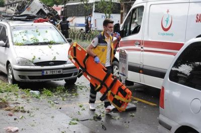 İstanbulda partlayış qurbanlarının sayı 11 nəfər oldu - FOTOLAR