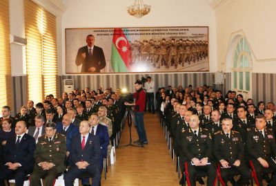 Səfərbərlik və Hərbi Xidmətə Çağırış üzrə Dövlət Xidmətinin yaradılmasının 5-ci ildönümü ilə bağlı tədbir keçirilmişdir