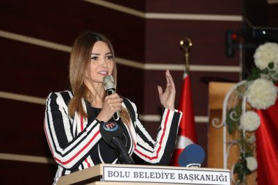 Millət vəkili Q.Paşayeva Boluda Qarabağ problemi ilə bağlı geniş məruzə ilə çıxış edib - FOTOLAR