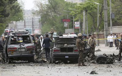 Kabulda NATO kortejinə bombalı hücum, ölənlər var