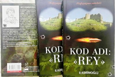 Rey Kərimoğlunun kitabı işıq üzü gördü - "KOD ADI: "REY""