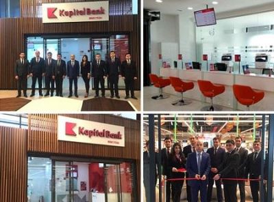 “Kapital Bank”ın yeni Bravo-2 filialı istifadəyə verildi