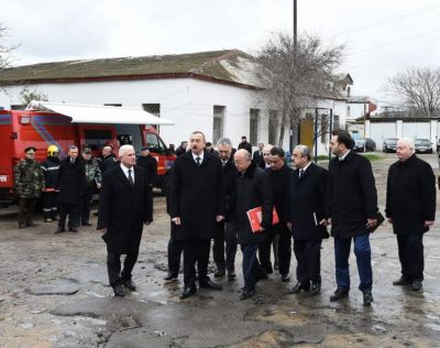 Prezident Narkoloji Mərkəzdə baş vermiş yanğınla bağlı müvafiq tapşırıqlar verib