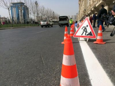 Sürücülərin nəzərinə - Bakının Yusif Səfərov küçəsində hərəkət məhdudlaşdırılacaq