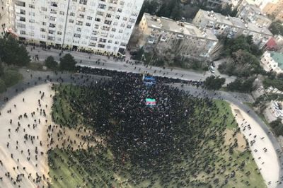 Bakı Şəhər Baş Polis İdarəsi "Milli Şura"nın mitinqi ilə bağlı məlumat yayıb