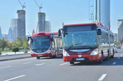 İctimai nəqliyyatın fəaliyyəti dayandırıldı