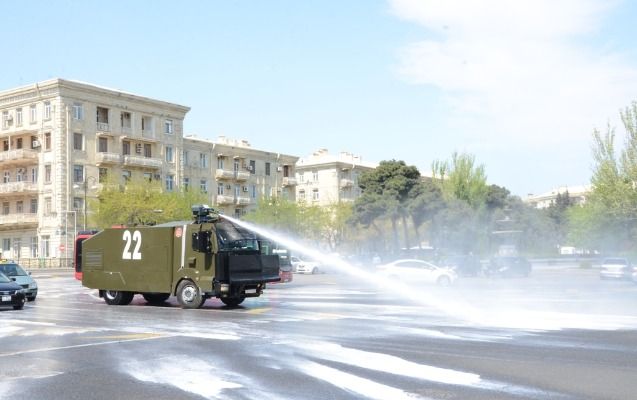 Bakıda gücləndirilmiş dezinfeksiya işləri aparılacaq