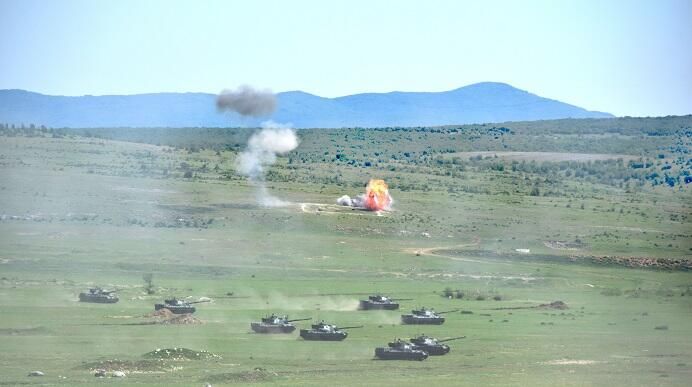 21 hərbçimiz Türkiyədə təlimə qatıldı