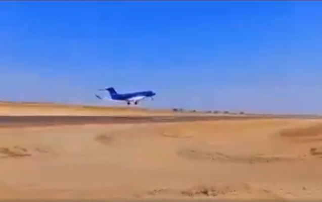 Zəngilan aeroportundan ilk test uçuşu - Video