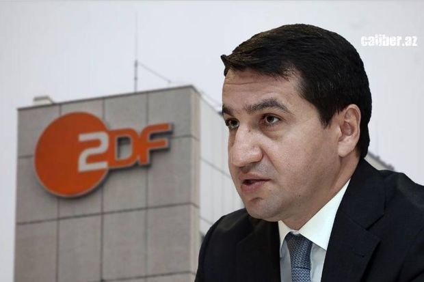 Hikmət Hacıyev ZDF-də Avropanın anti-Azərbaycan tezislərini təkzib etdi