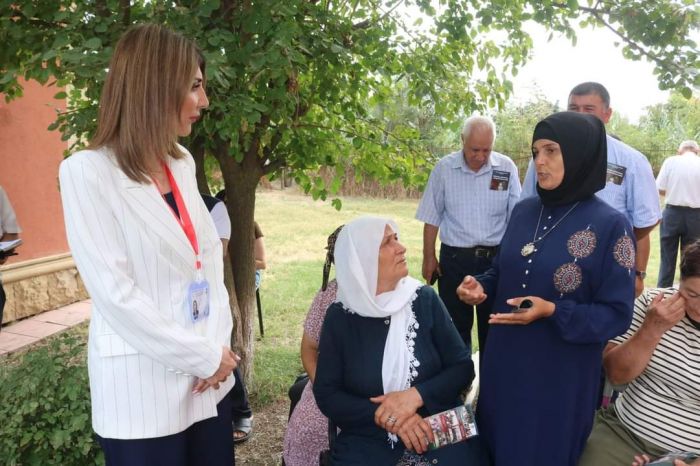 Günay Ağamalının seçicilərlə görüşləri davam edir - VİDEO