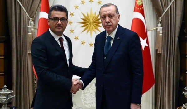 Ərdoğan Şimali Kiprin yeni prezidenti ilə görüşdü