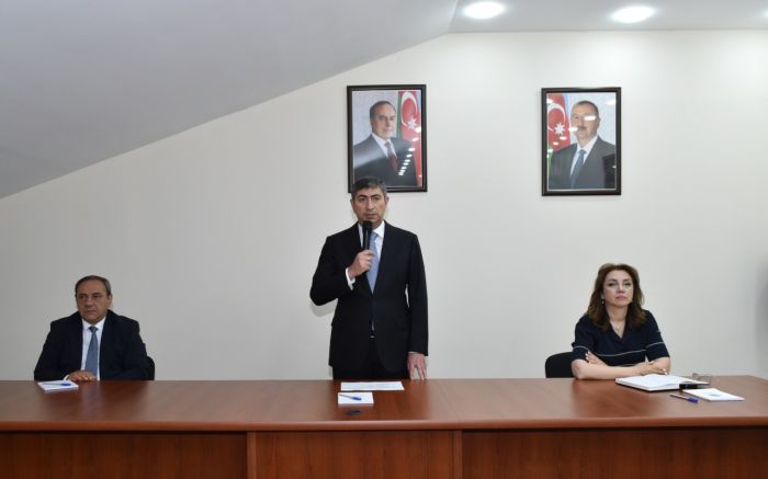Elşad Həsənov sakinlərin müraciətlərini dinləyib, həlli ilə bağlı tapşırıqlar verdi - FOTOLAR