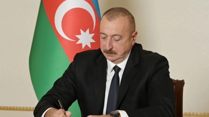 İlham Əliyev bu sazişi təsdiqlədi