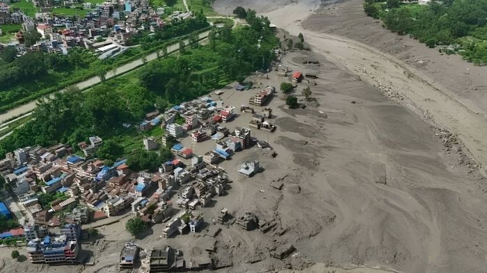 Nepalda güclü daşqın: 359 ölü, 1400 itkin