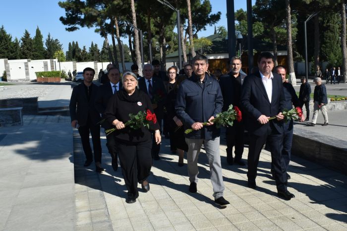 Yasamalda şəhid Nurlan Mustafayevin anım mərasimi keçirildi - FOTOLAR